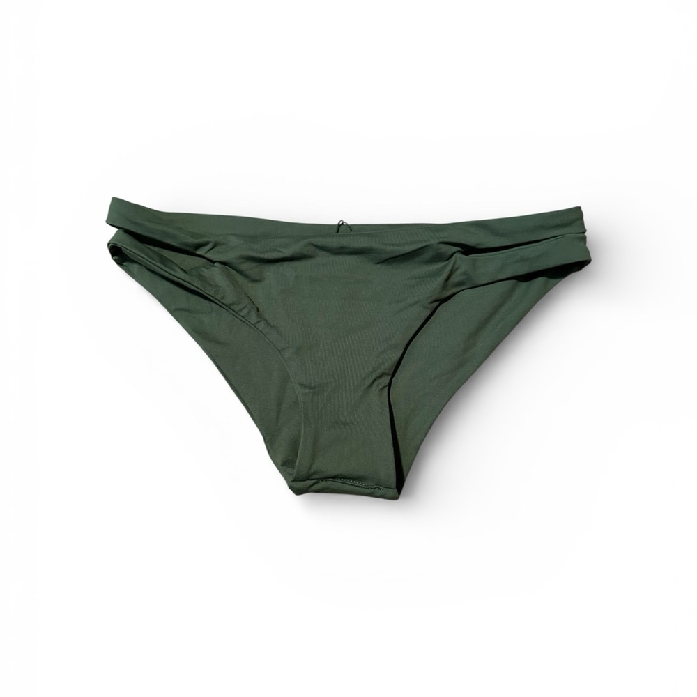 NWOT L*Space cutout bikini bottoms olive
